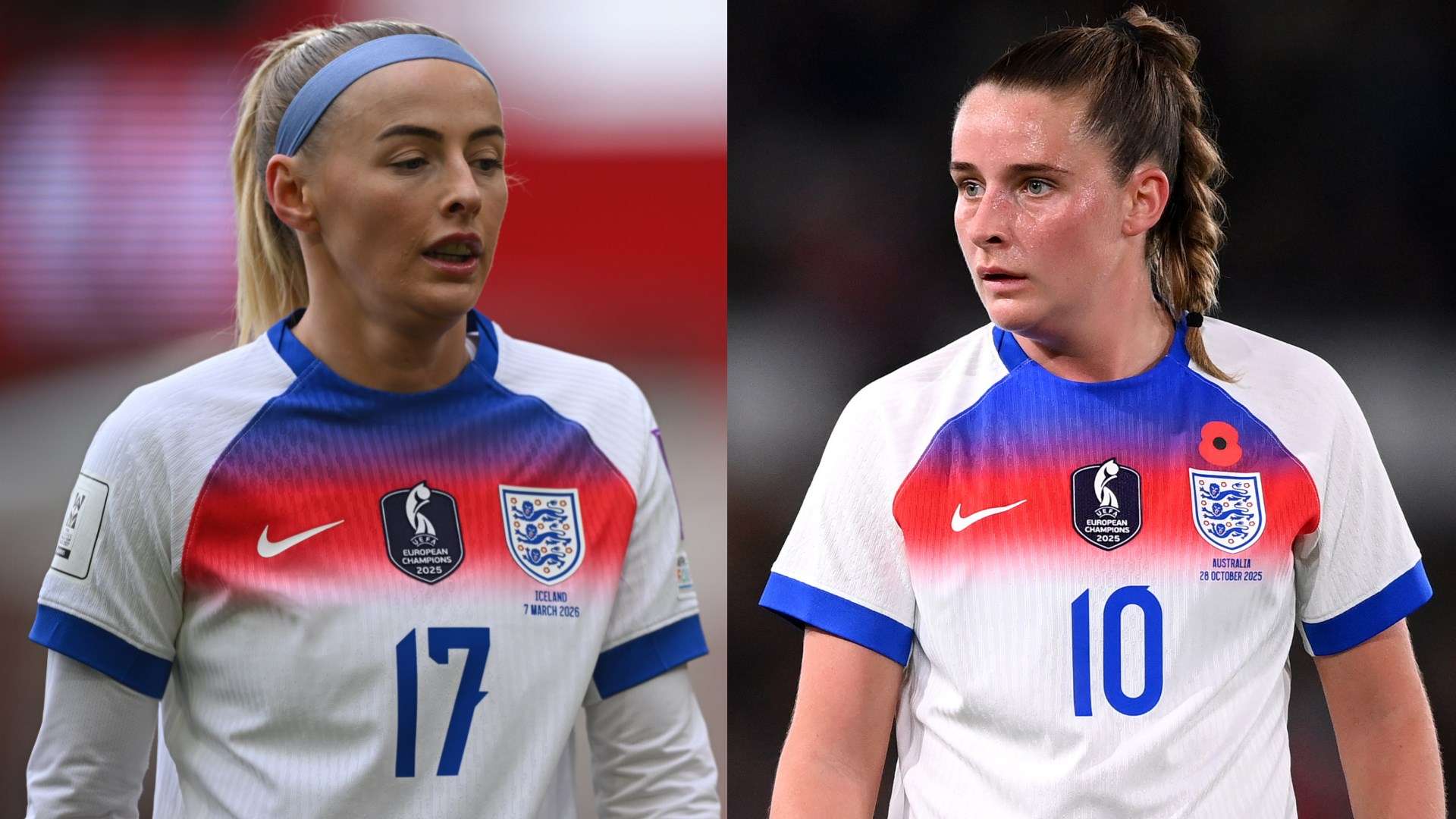 Chloe Kelly Ella Toone England split